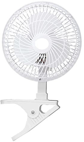 6 Mains Powered Clip-On Fan With 360 Degree Pivot