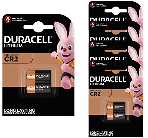 DURACELL CR2 LOT DE 10 PILES (5 BLISTER à 2 PILES) AU LITHIUM 3V