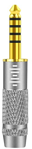GEEKRIA Kopfhörer-Stecker-Adapter, Aluminiumlegierung, Konvertierungs-Audio-Stecker, vergoldeter Adapter (4.4mm Male to 2.5mm Balanced Female)