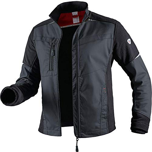 BP 1992-570-56 Hybrid-Arbeitsjacke - Gefütterter Stehkragen - Ergonomische Ärmel - Reines Polyester - Normale Passform - Größe: 60/62n - Farbe: anthrazit
