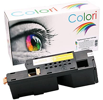 Alternativ Toner für Dell E525 Gelb für Dell E525 E525w Multifunction Printer von Colori