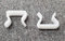 Just Accessories® Plastic U Clips For Divan Bed Bases and Ottoman Bed Bases to join - Plastic U Clips (4 x Plastic U Clips)