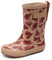 Bisgaard Unisex Kinder Fashion Gummistiefel, Bordeaux Leaves, 27 EU