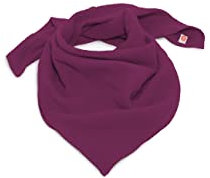 nanito Schal Halstuch Babyhalstuch Kinderschal Musselin Musselintuch Farbwahl Kinder Kinderhalstuch Baby Junge Mädchen Spucktuch Tuch 100% Bio Baumwolle 45 x 45 cm (bordeaux)