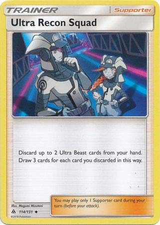 Pokemon Single Card ULTRA RECON SQUAD 114/131 FORBIDDEN LIGHT