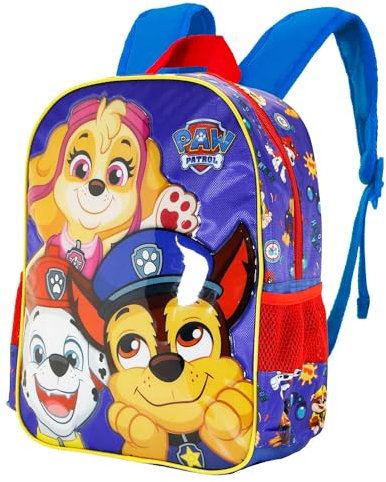 Paw Patrol Buddies-Basic Rucksack, Blau, 31 x 39 cm, Kapazität 18,2 L