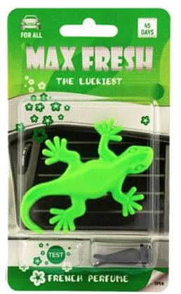 Auto Lufterfrischer Duftbaum, Car Air Freshener Duftspender für das Auto Scents Aroma Shapes (Gecko French Perfume)