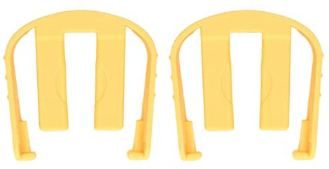 Clip en C para Lavadora de Coche, 2 Uds., Hebilla de Conector Rápido para Lavadora a Presión, Pieza de Repuesto para Lavadora de Alta Presión Karcher K2 K3 K7(Amarillo)