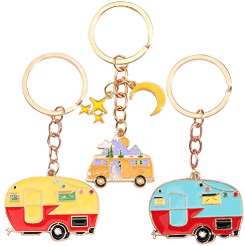 VALICLUD Porte-CléS MéTalliques Camping-Car, DéCoration Suspendue Pour Sacs Original Pour Amateurs De Caravanes Et Voyages