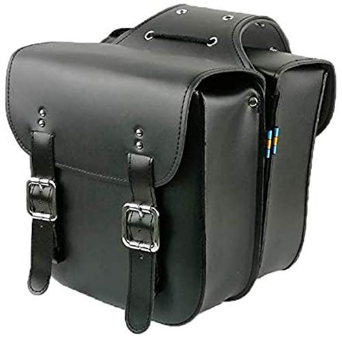 SameeHome Retro-Tasche für Fahrradträger, Fahrradträger, Fahrradtaschen, robuste Sattelstütze für Retro-Fahrradträger, Schwarz