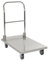 INLIFE Plattformwagen Silbern 82 x 53 x 86 cm Edelstahl,13.25kg,50919