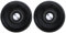 Fowecry 1 Pair Waterproof 4Ohm 15W Full Marine Boats Ceiling Wall Speaker Lawn J60A(Black) Easy Install