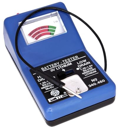 ETIC SWITZERLAND PRO professioneller Uhrenbatterie Tester