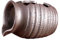 IMIKEYA Outdoor Garden Fountain Spitter Pond Water Fountain Jar Feature Pump Diy Ceramic Pot Decoration for Garden Courtyard Decor