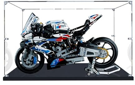 Suitable For Lego-42130 Bm-W Motorcycle M-1000rr Acrylic Display Box Dust-Proof And Anti-Fouling Car Model Storage Box (Box Only, Without Model)