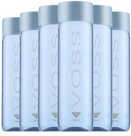 Agua V.O.SS Water Natürliches Still Mineral Natural Botella Medium 50 cl (Caja de 6 Botella Medium de 50 cl)