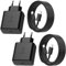 2 Pack 45W USB C Cordon Chargeur de Rapide pour Sam Sung Galaxy S24 Ultra/S24/S23 Ultra/S22/S21/S20/Note 10/20, Galaxy Tab S8, Chargeur Mural avec Cordon 6.6FT