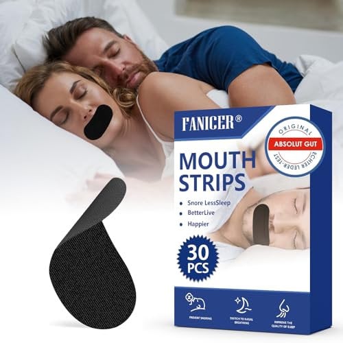 30 Stück Mundpflaster gegen Schnarchen,Mundband Schnarchstopper,Anti Schnarch Schnarchpflaster Nachts Schlaf,Gegen Schnarchen,Hilft Gegen Schnarchen und Entwickelt Nasenatmungsgewohnheiten