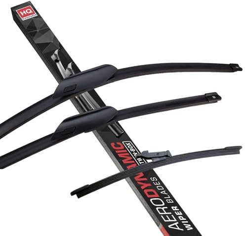 HQ Automotive Wiper Blades for BMW 1 Series Hatchback (2019 and later) Front Rear Wipers Replacement Kit