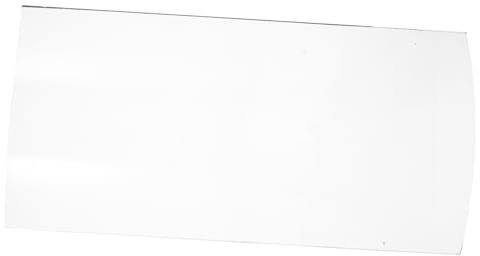 Toddmomy Helle Glasfliese Dachziegel Hofüberdachung DIY Ersatzfliese Pavillonabdeckung Landschaftsgestaltung Fliese Glasdach Terrassenüberdachung Ersatzlichtblende Dachmaterial Transparent