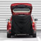 Grand rideau de douche pour porte arrière de camping-car avec 2 panneaux d'intimité latéraux et crochets magnétiques réglables pour douche extérieure double couche pour voiture, camion