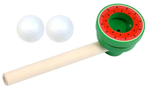 Générique Ball Blowing Pipe, Floating Breath Toy, Fun Cognitive Exerciser, Ergonomic Lightweight Design, 5,91 x 1,77 x 1,77 Zoll, Interactive Skill Builder, Ideal for Birthday, Easter