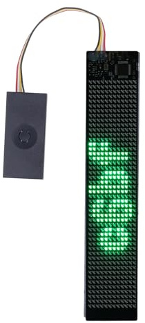 LED Panel Green programmierbar Flexible Scrolling LED -Schild Bluetooth App Control DIY Design für Store Car Bar Hotel Werbung