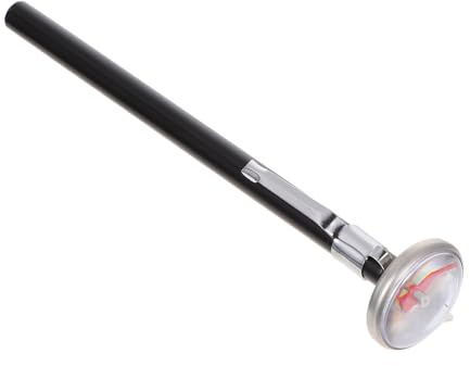 MOLUCKFU Termómetro De Cocina De Lectura Instantánea Para Leche Y Alimentos Sonda De Acero Inoxidable Y Plástico Medición Rápida Y Precisa Rango De -10 a 100 °C Para Cocina Y Bebidas