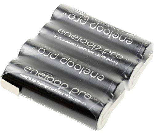 Panasonic eneloop Pro F1x4 Akkupack 4X Mignon (AA) Z-Lötfahne NiMH 4.8 V 2450 mAh