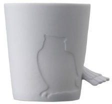 Tasse - Teebecher - Mugtail - Uhu/Eule - Teelicht