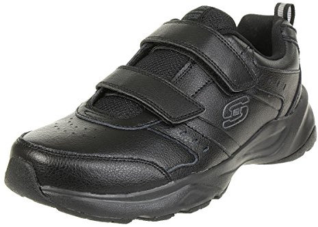 Skechers Haniger - Casspi, Scarpe da Ginnastica Uomo, Nero, 43 EU