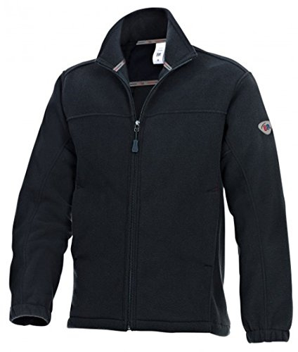 BP 1872-646-32-4XL Fleece-Jacke, Stehkragen- und Arm-Hebesystem, 270,00 g/m² 100% Polyester, schwarz, 4XL