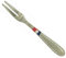 3 FOURCHETTE A ESCARGOT 14 CM INOX MADE IN FRANCE 2 DENTS USTENSILE CUISINE