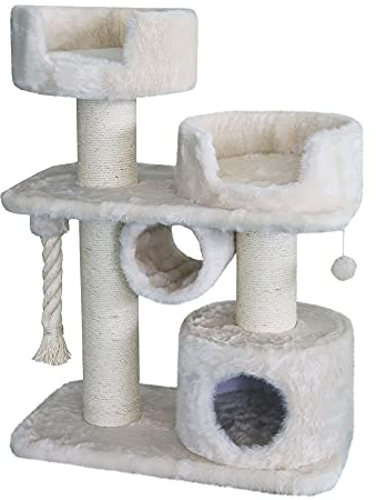 Nobby Kratzbaum ANCONA, cream lang, 80 x 45 x 107 cm, 1 Stück