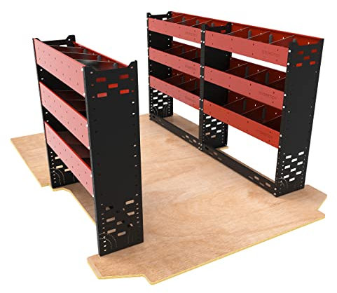 Autorack Products van racking shelving - steel van storage units package ideal for most panel vans - Tested EU-ECE-R17
