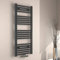 EMKE Radiador de baño, 100 x 40 cm, toallero de conexión Central, radiador de baño, toallero, Toallas, radiador, Toalla, radiador, baño, Toalla, Antracita, 356 W