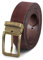 STILORD Vintage Echtleder Gürtel Herren Damen Retro Kürzbar Universal Ledergürtel Büffelleder, Farbe:cresto - braun | Schnalle antik - bronzen I, Größe:Universal 80-130 cm