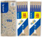 PILOT FriXion Ersatzminen 0.7 – 12 Stück (6er Sets), Farbe Blau – FriXion Nachfüllminen mit radierbarer Tinte – Kompatibel mit FriXion Ball & FriXion Clicker – mittlere Stärke – Gel-Tintenrollermine