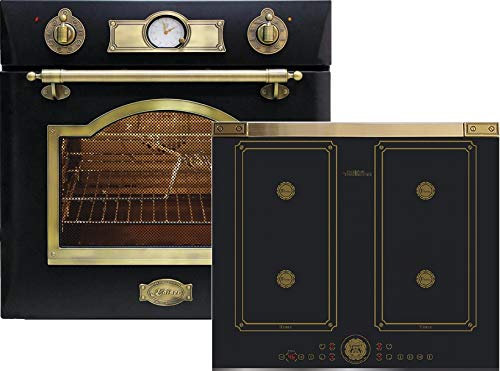 Herdset Autark Kaiser Empire,Einbau Backofen Kaiser Eh 6355Em + Induktionskochfeld 60cm Kaiser 6745 FI AD Drehspieß,Selbstreinigung,Einbaubackofen,Herd,Kochfeld 60cm,Backofen mit Kochfeld,Herd Set