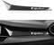 OYDDL Auto Armaturenbrett Abdeckung Aufkleber Carbonfaser Co-Pilotin Passagierverkleidung kompatibel mit Alfa Romeo Giulia 2016-2023 Accessories (Schwarz) - Stelvio Nicht GEEIGNET