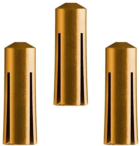 THOR-DARTS Aluminium Flight Protector Darts in 10 Farben Flight Protector Gold, Flightprotector Gold, Gold Flight Saver, Flight Saver Gold, Flightschoner Gold (10 Set (30 Stück), Gold)