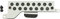 Hard Drive Caddy HDD Bracket with Screws Replacement for MSI GE63 GF63 GP63 GL63 GE73 GP73 GL73 GF75 GL75