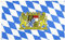 MOGADEE® Bayern Flagge, 90x150cm Bayern Fahne, Bayern Flagge mit 2 Messingösen, Geeignet für Indoor und Outdoor LGBTQ Events, Paraden und Dekorationen