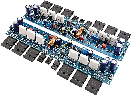 STORKY Audio 2Pcs L10 Sound Amplifier Board 300W HiFi 2.0 Kanal Class AB Power Amp Transistor A1930 C5171 TT1943 TT5200