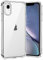 gueche Cover per iPhone XR, Custodia Protettiva per Telefono con Retro Rigido e Cover Morbida in TPU per iPhone XR da 6.1 Pollici Phone case funda coque- Trasparente