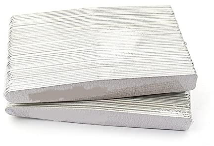 RHAIYAN 50 unids/lote de limas de uñas de madera 100 180 240, lima de uñas de esmeril, papel de lija profesional, accesorios for uñas, suministros de manicura Specific ( Color : Diamond 180-240 )