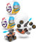 5 Surprise Monster Trucks Colour Change, Series 3, Mystery Collectible Miniature Figures, (2 Capsules)
