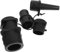 BESPORTBLE 4pcs Multi-functional Air Pump Adapter Kayak Accessory for Inflatable Boats Gym Mats and Surfboards Easy to Use Lightweight Dual Function Inflation Deflation Connector