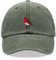 Robin Baseballkappe Vintage Washed Unisex Dad Hat Verstellbar Bier IPA Lager Trinker, olivgrün, Einheitsgröße