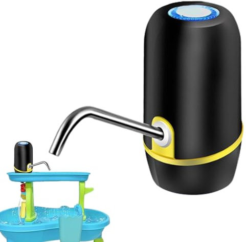 SVCEQZE 13 X 6.4 cm Wassertischpumpe Für Kleinkinder, Wasserpumpe Für Kinderwassertisch, Wasserspieltischpumpe, Aktivitätstisch Zubehör, Wasserspielspielzeug(Dauerbetrieb Für 2 Stunden)